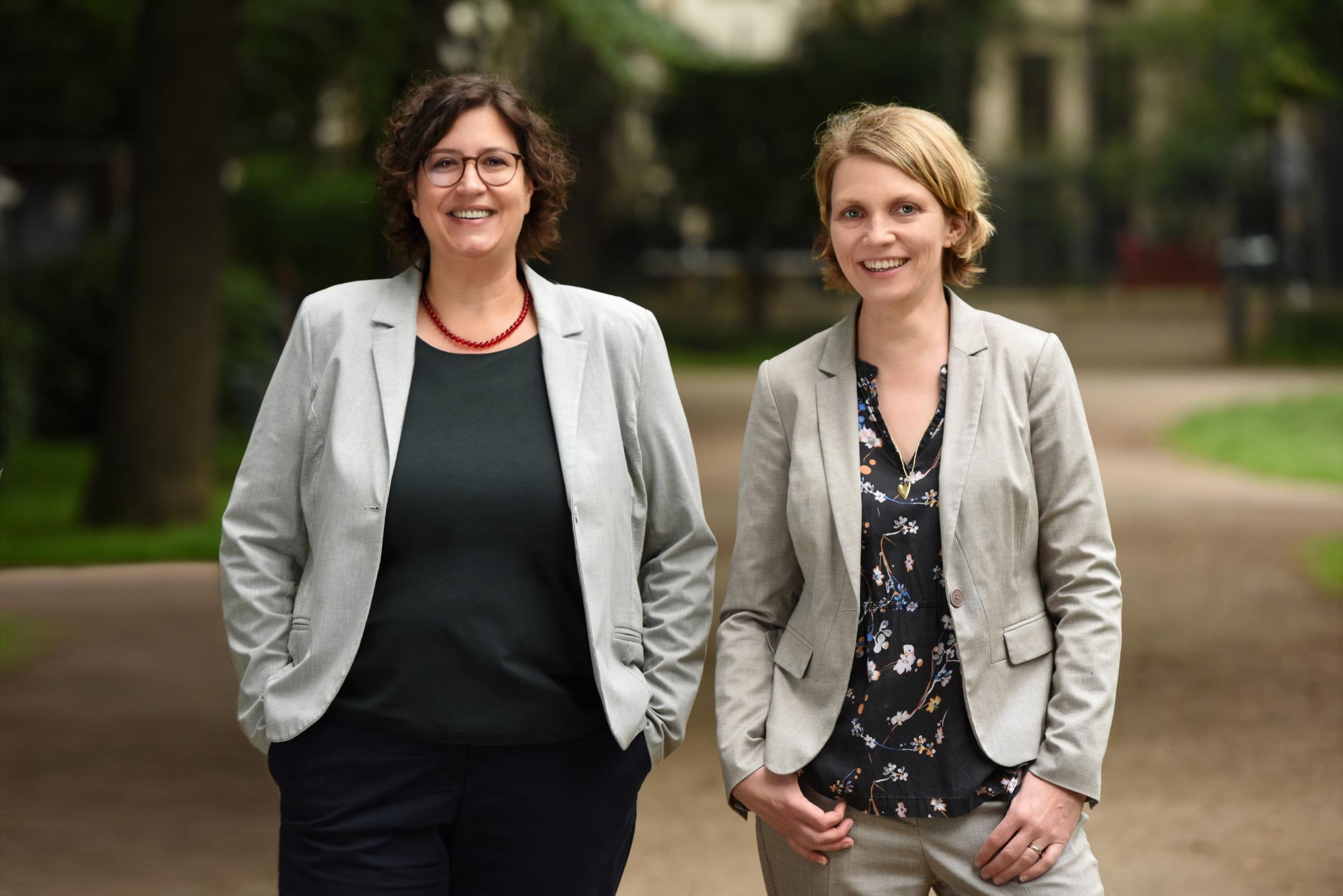 Andrea Redding und Katja Schauen
