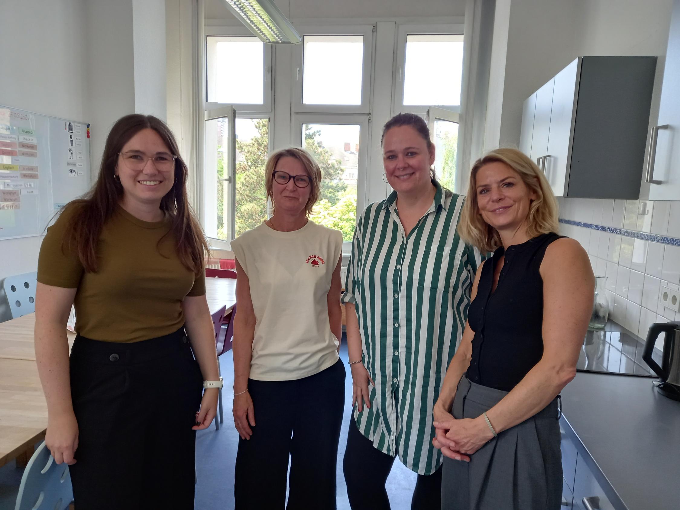 Anja Backhaus zu Gast in der WerkstattSchule